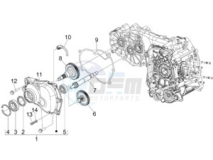 MP3 125 ie Touring drawing Reduction unit