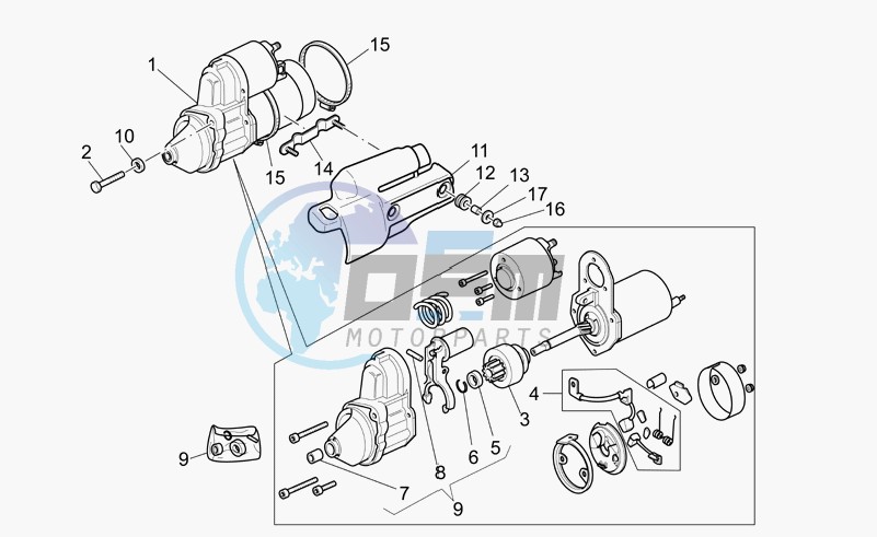 Starter motor