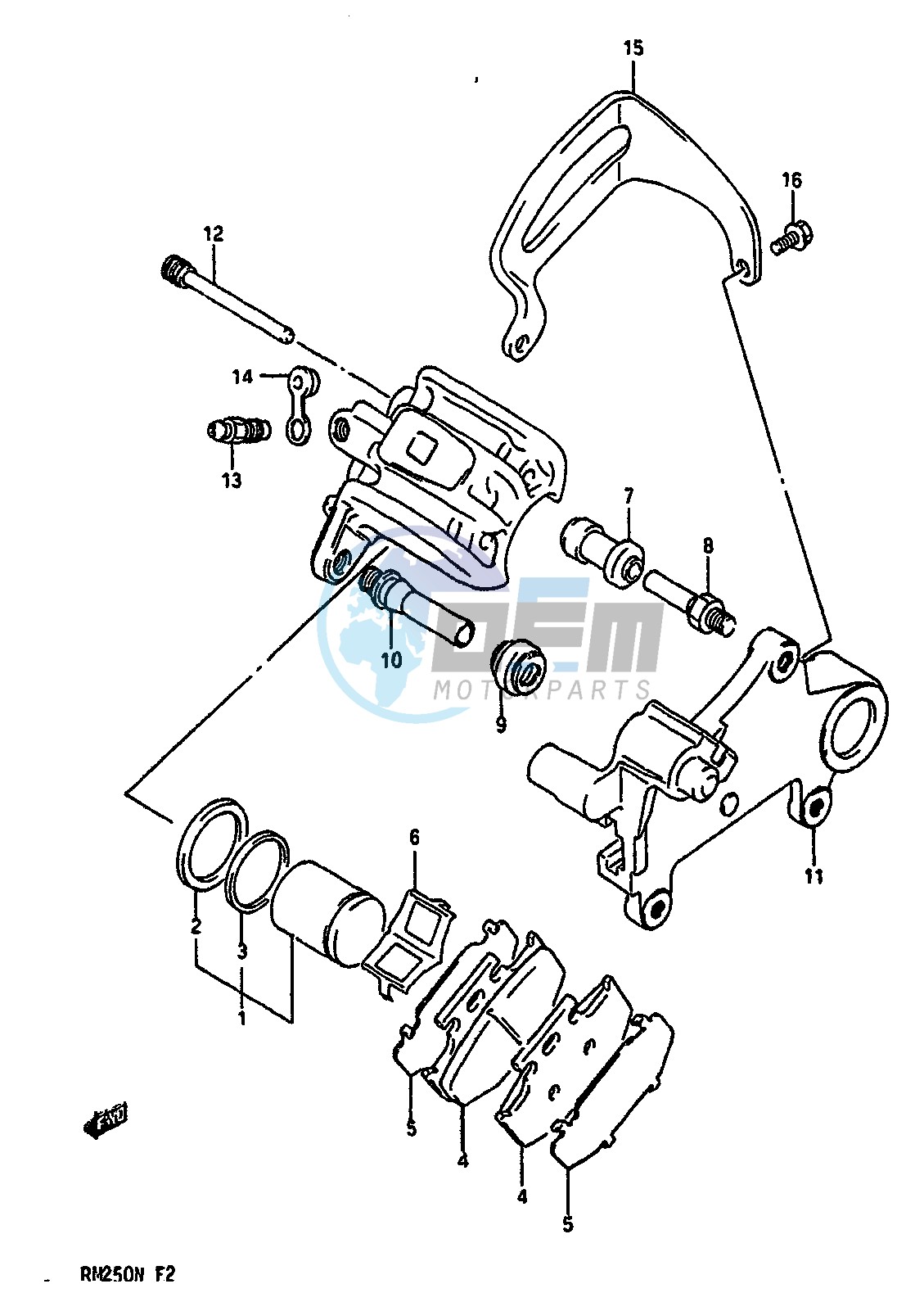 REAR CALIPERS (MODEL L)