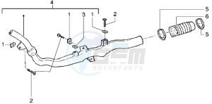 Runner 180 VXR drawing Belt cooling tube