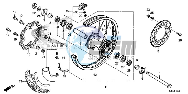 REAR WHEEL