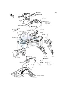 NINJA_ZX-6R_ABS ZX636FFF FR GB XX (EU ME A(FRICA) drawing Rear Fender(s)