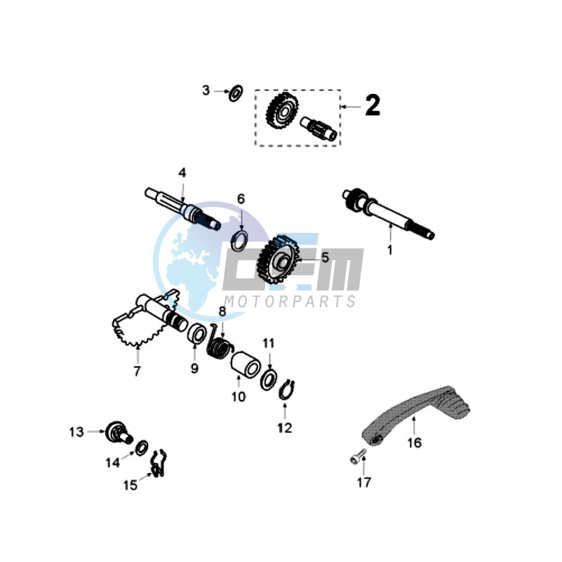 DRIVE SHAFTS / KICKSTARTER