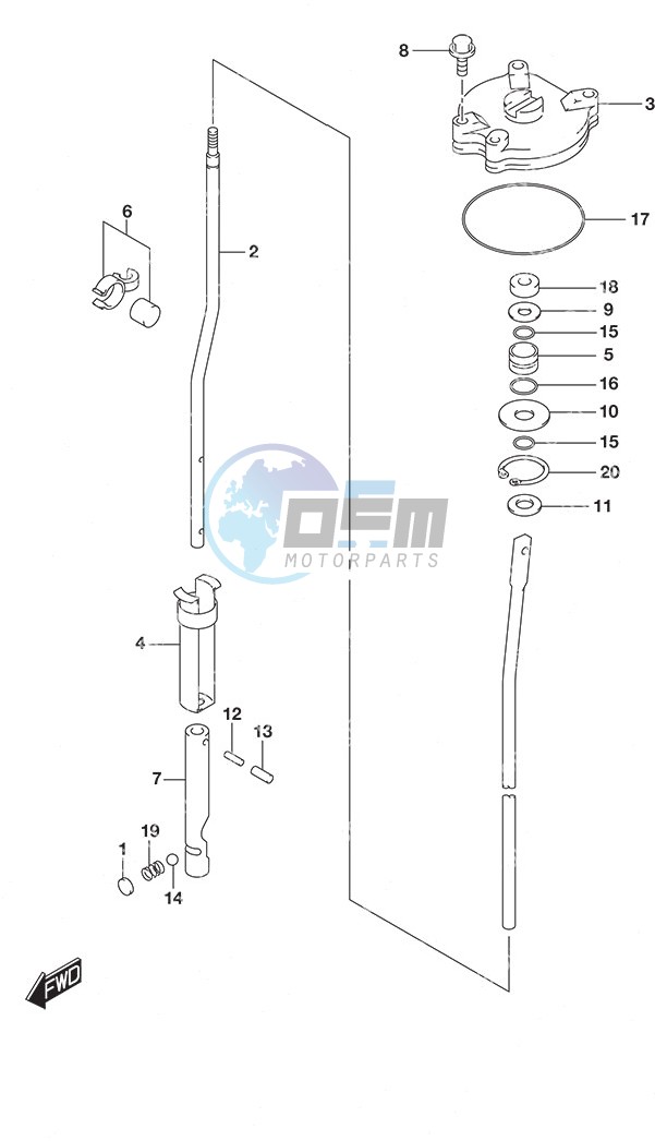 Shift Rod High Thrust