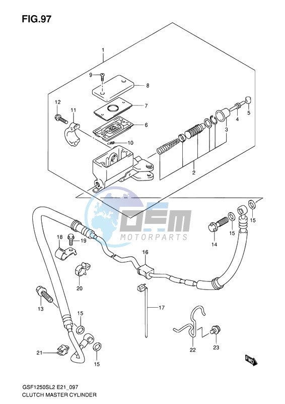 CLUTCH MASTER CYLINDER