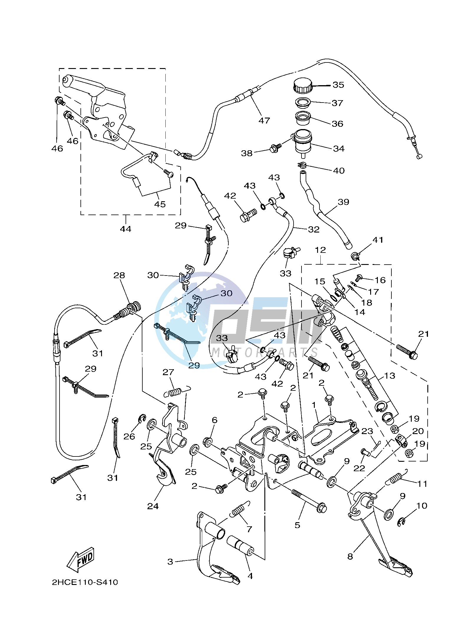 PEDAL WIRE