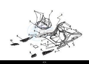 JOYRIDE 300 16" (LJ30W4-EU) (M3) drawing FLOOR PANEL