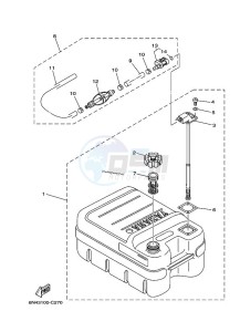 F200BETX drawing FUEL-TANK