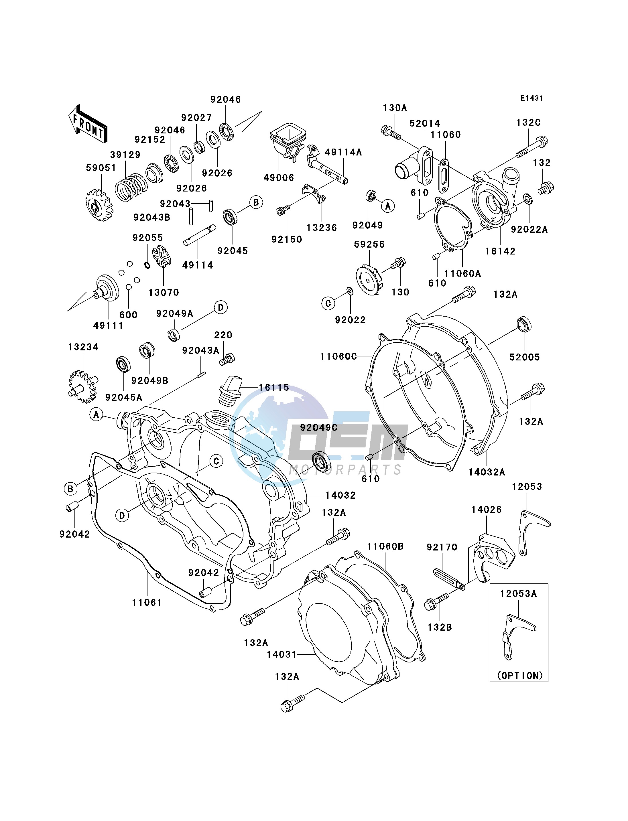 ENGINE COVER-- S- -