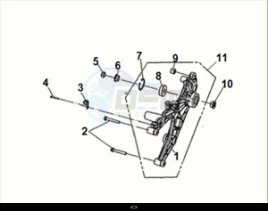 JOYRIDE 300 (LJ30W1-EU) (M2) drawing RR. FORK