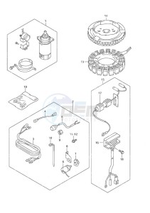 DF 30 drawing Starting Motor