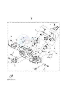 XT1200Z SUPER TENERE ABS (2BSC) drawing INTAKE 2