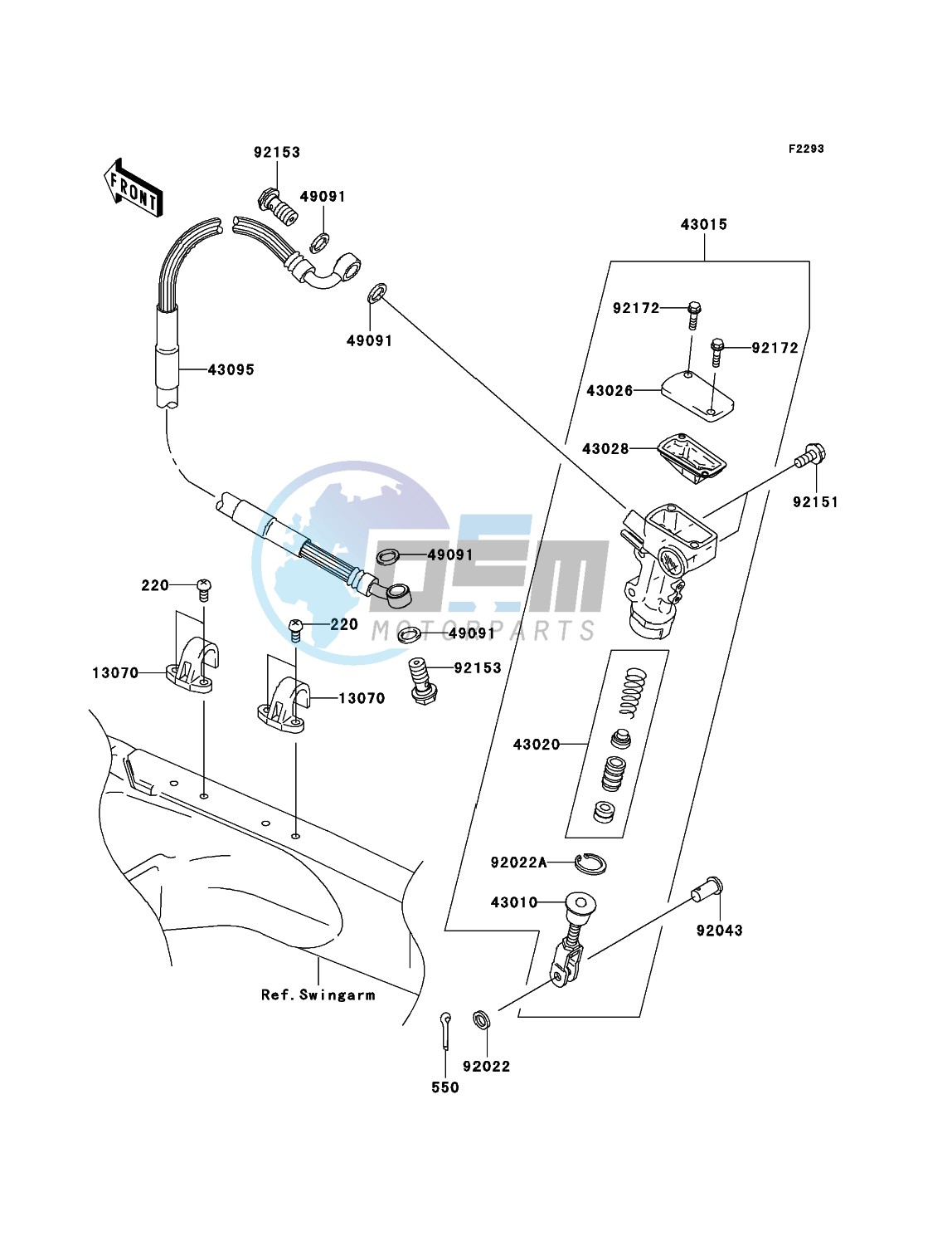 Rear Master Cylinder