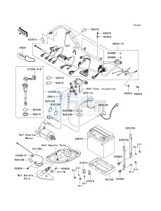 JT 1500 A [STX-15F] (A6F-A9F) A8F drawing ELECTRICAL EQUIPMENT -- A8F_A9F- -