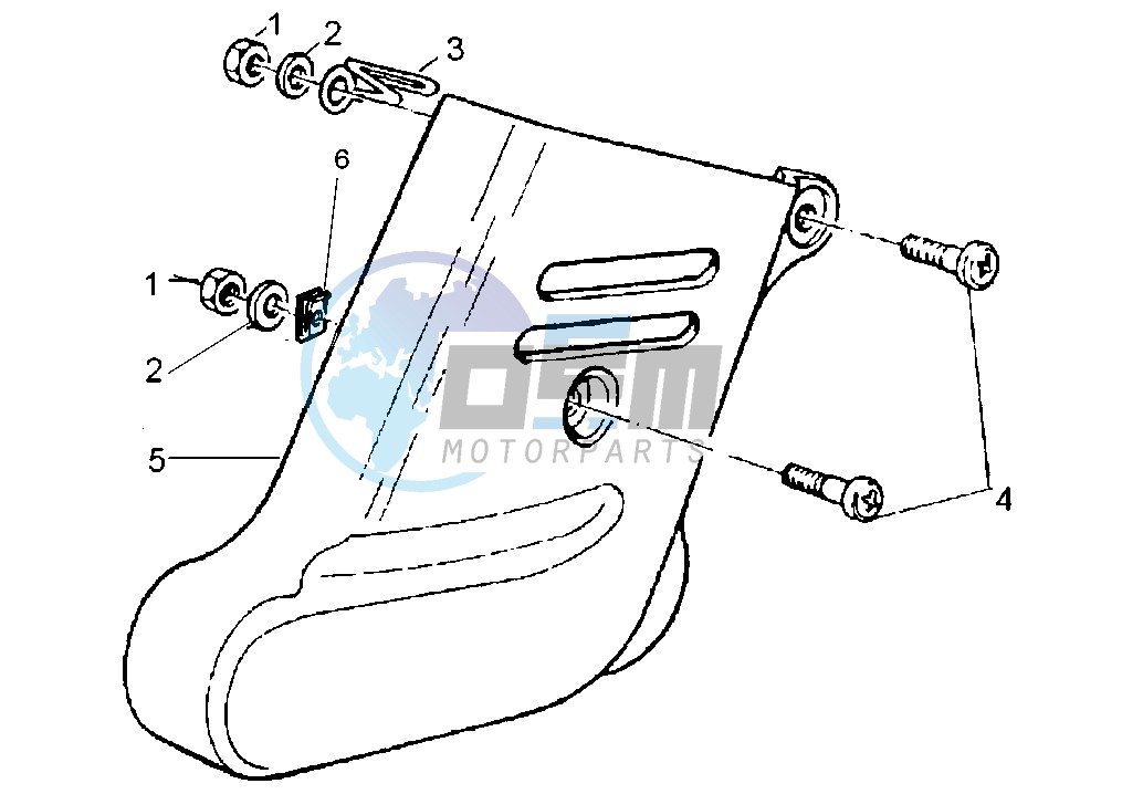 Front Shock absorber cover