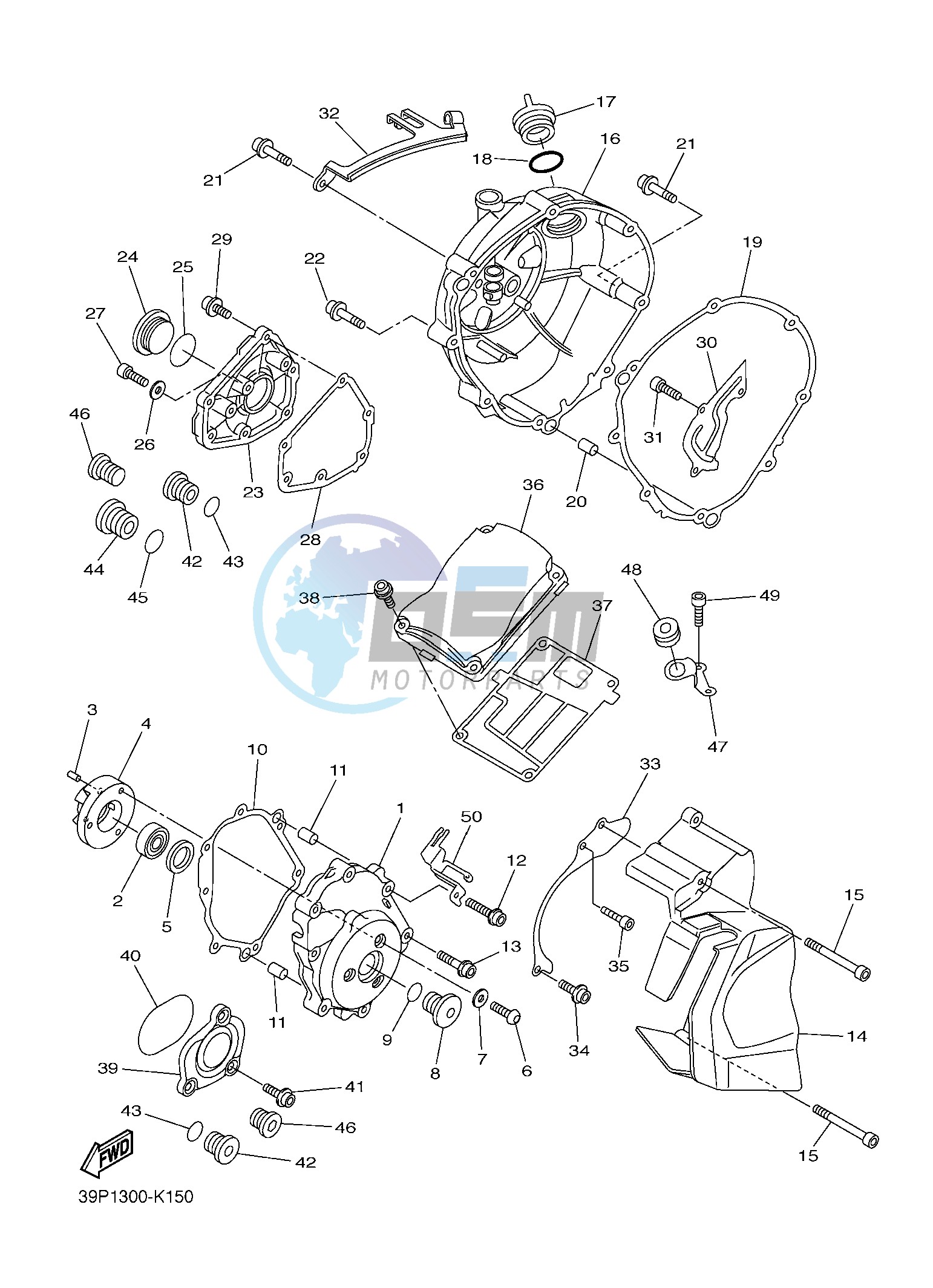 CRANKCASE COVER 1