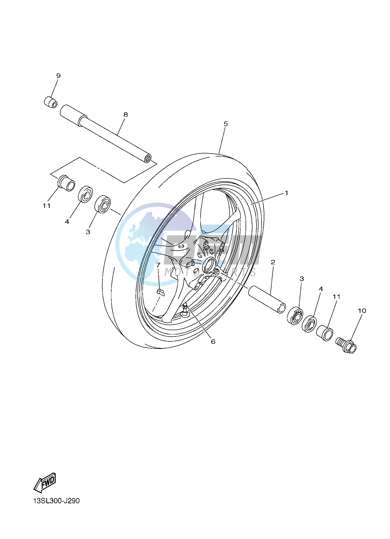 FRONT WHEEL