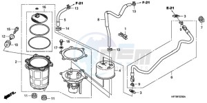 TRX420FAA Australia - (U) drawing FUEL PUMP