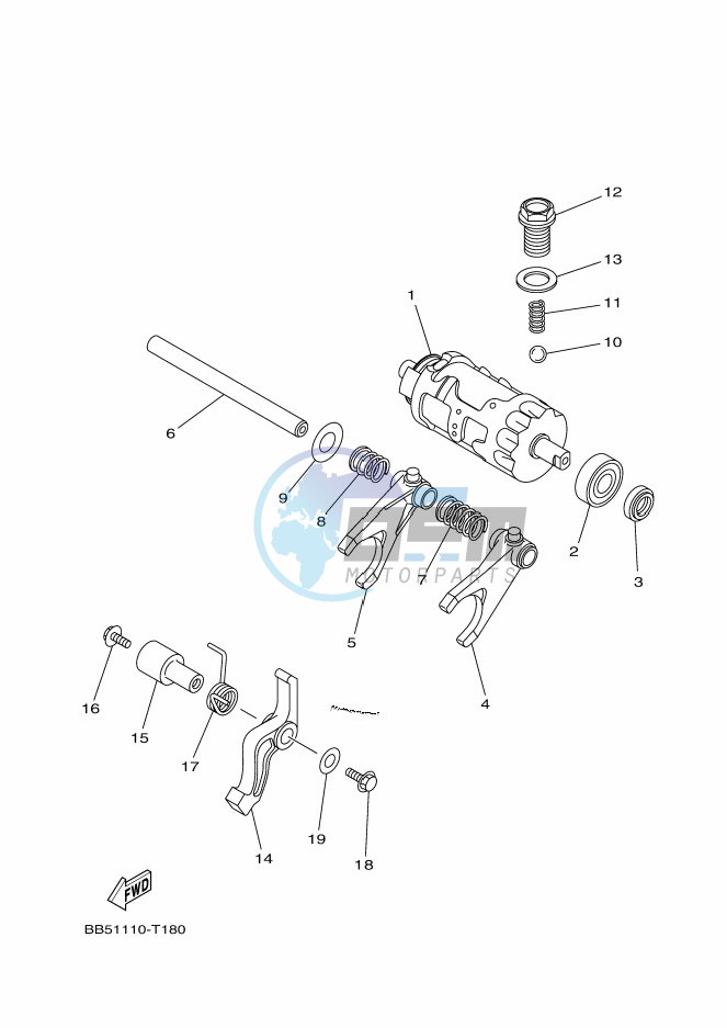 SHIFT CAM & FORK