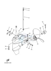 E40G drawing LOWER-CASING-x-DRIVE-4