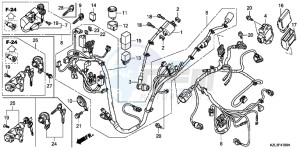 NSC110WHB drawing WIRE HARNESS