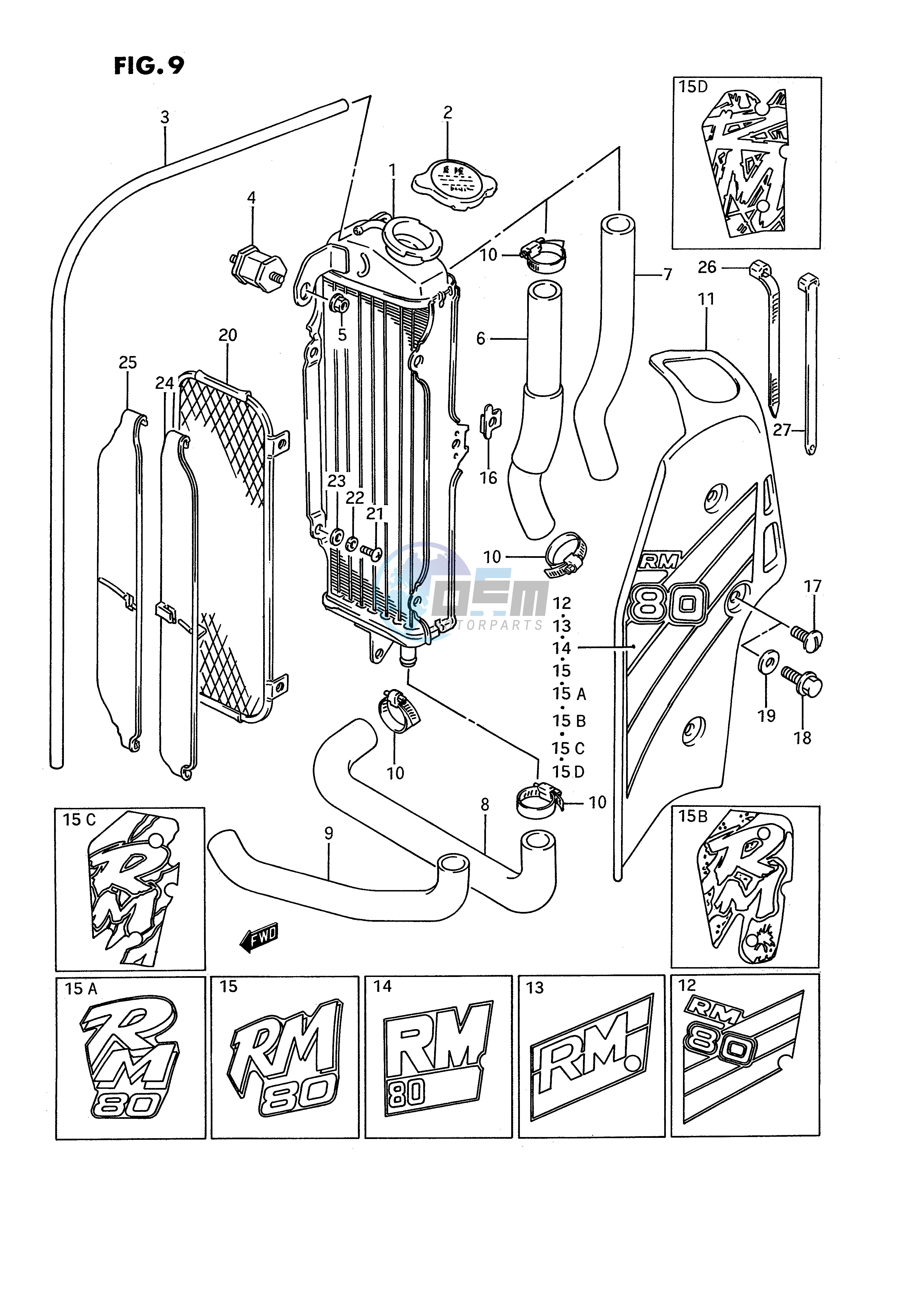 RADIATOR (MODEL G H J K L M N P)