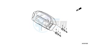 NC700XC drawing METER