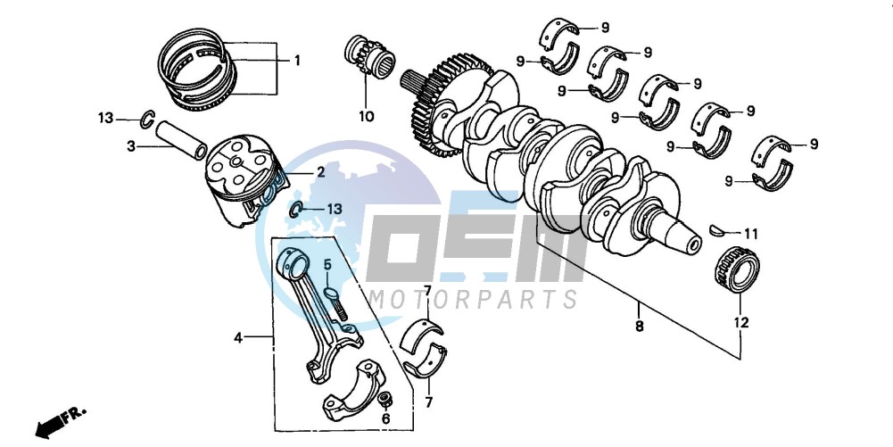 CRANKSHAFT/PISTON