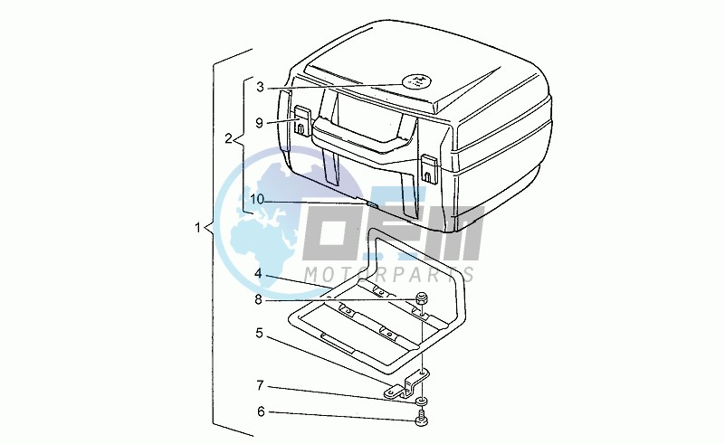 Rear top box