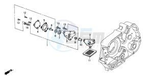 ST70 50 drawing OIL PUMP