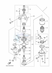 F200CETX drawing STARTER-MOTOR