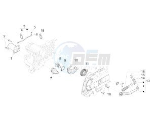 Fly 50 4T 4V USA (EMEA) drawing Stater - Electric starter