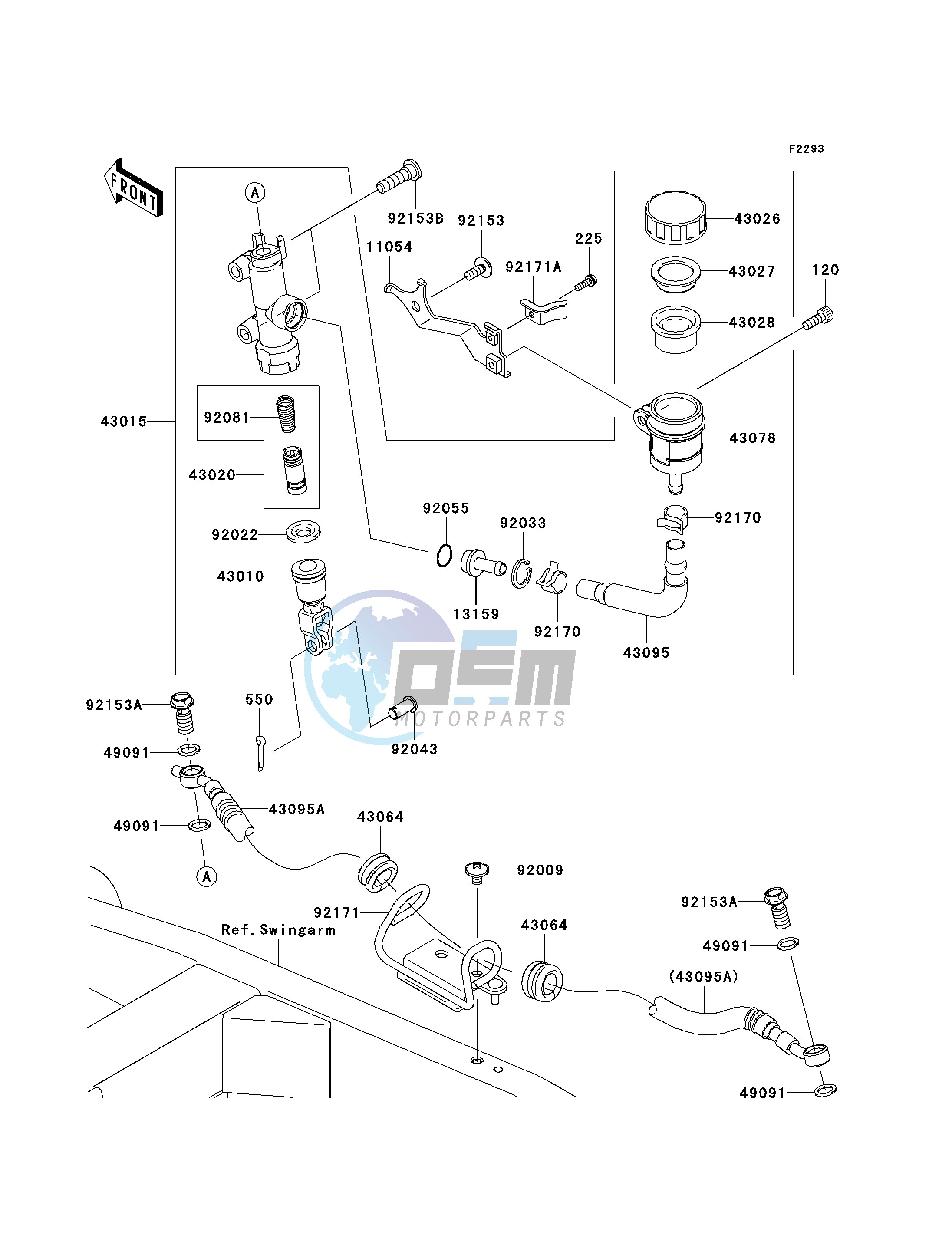 REAR MASTER CYLINDER