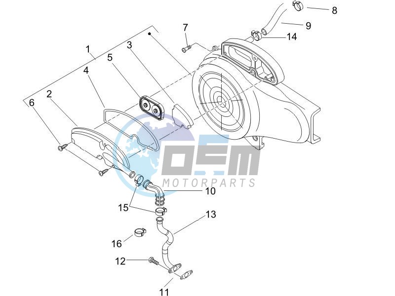 Secondairy air box