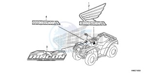 TRX680FAF TRX680 Europe Direct - (ED) drawing MARK