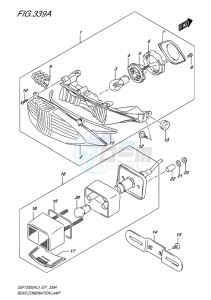 GSF-1250S ABS BANDIT EU drawing REAR COMBINATION LAMP