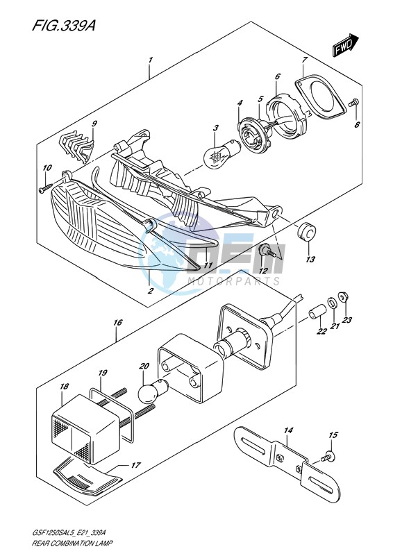 REAR COMBINATION LAMP