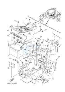 YXZ1000ES YXZ10YPSG YXZ1000R EPS SPECIAL EDITION (2HC8) drawing ELECTRICAL 2