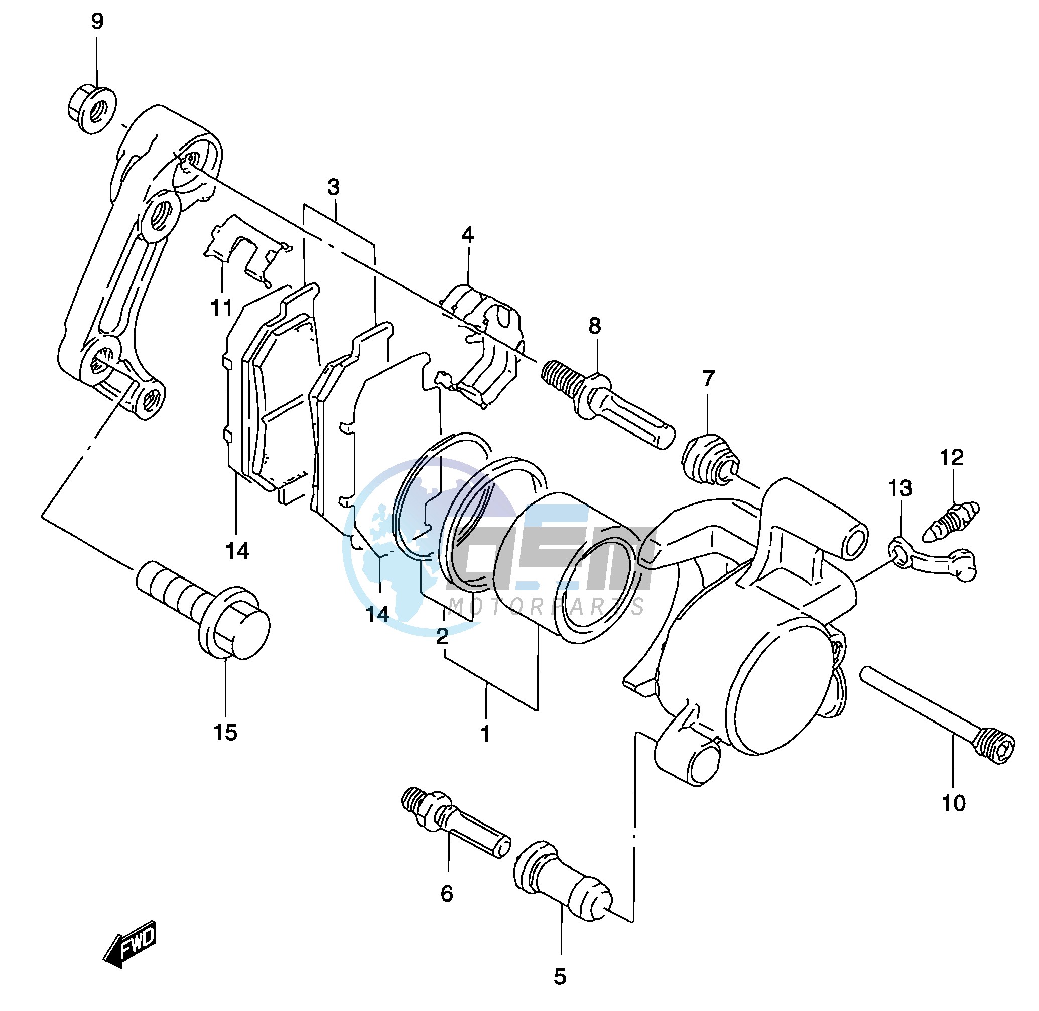 FRONT CALIPER