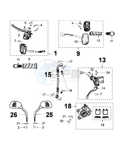 VIVA 2 SL4 EU drawing BRAKE SYSTEM SUMITOMO