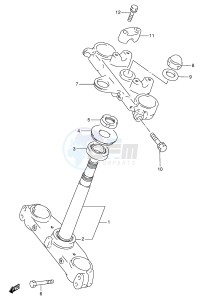 DR800S (E4) drawing STEERING STEM