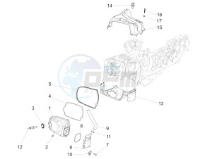 946 RED 125 4STR 3V ABS E4 (EMEA, APAC) drawing Cylinder head cover