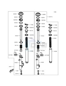 J300 ABS SC300BFFA XX (EU ME A(FRICA) drawing Front Fork