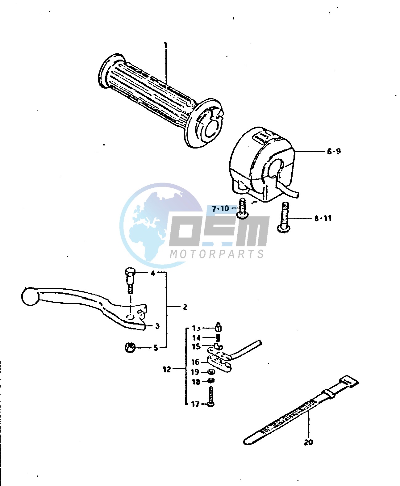 RIGHT HANDLE SWITCH