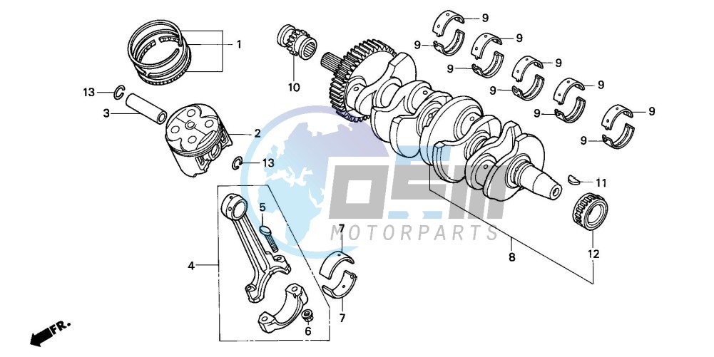 CRANKSHAFT/PISTON