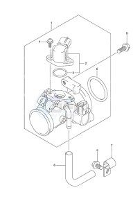 DF 20A drawing Throttle Body