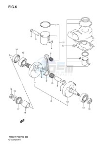 RM85 (P3-P28) drawing CRANKSHAFT