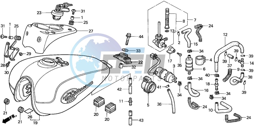 FUEL TANK/FUEL PUMP