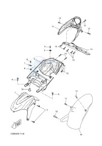 NS50 NS50F AEROX 4 (1GB5 1GB5 1GB5 1GB5) drawing FENDER