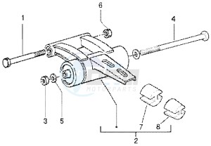 Runner 50 Poggiali drawing Swinging arm